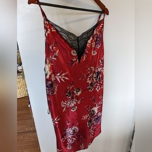 Silk Lingerie Night Gown